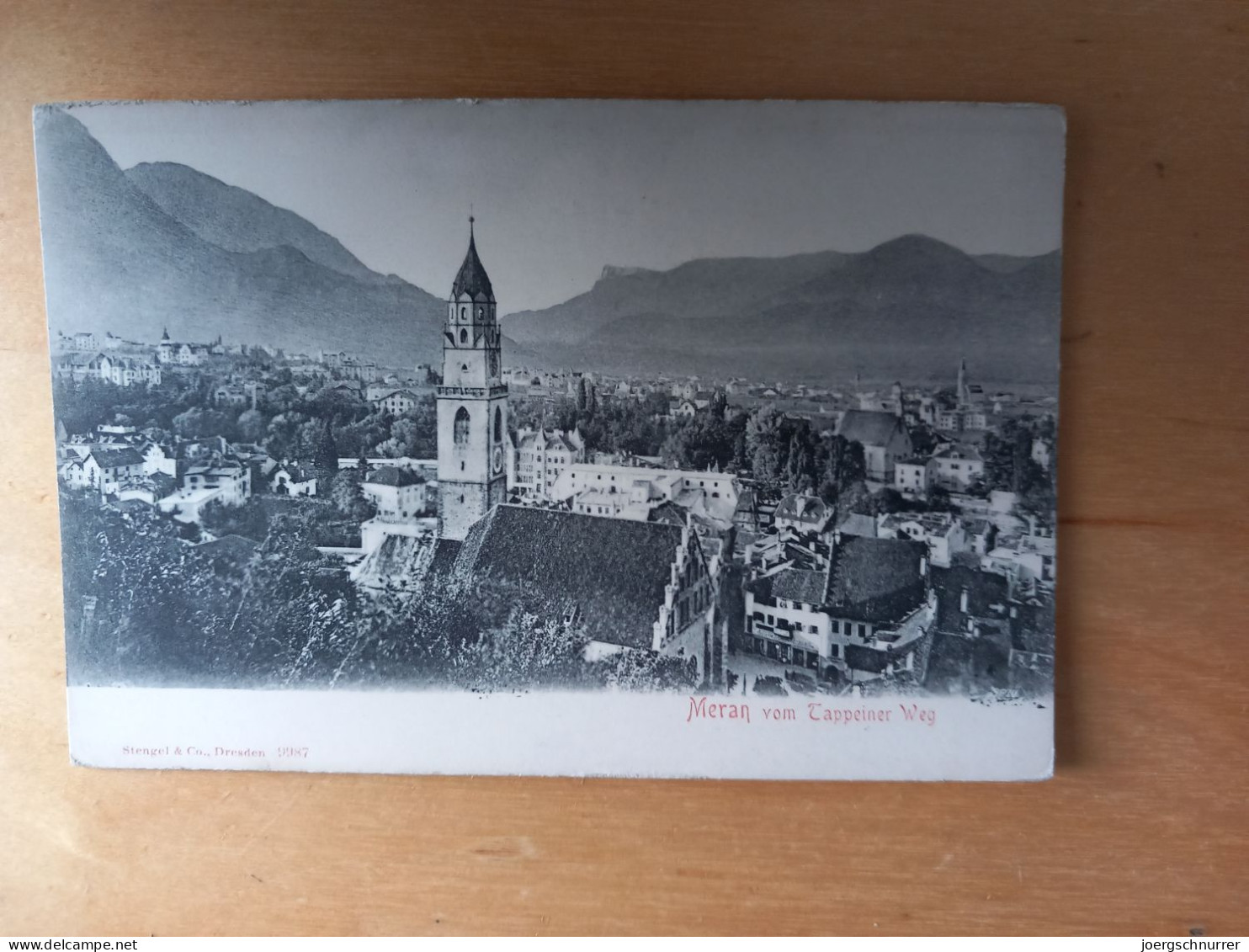 Meran Vom Tappeiner Weg - Um 1910 - Merano