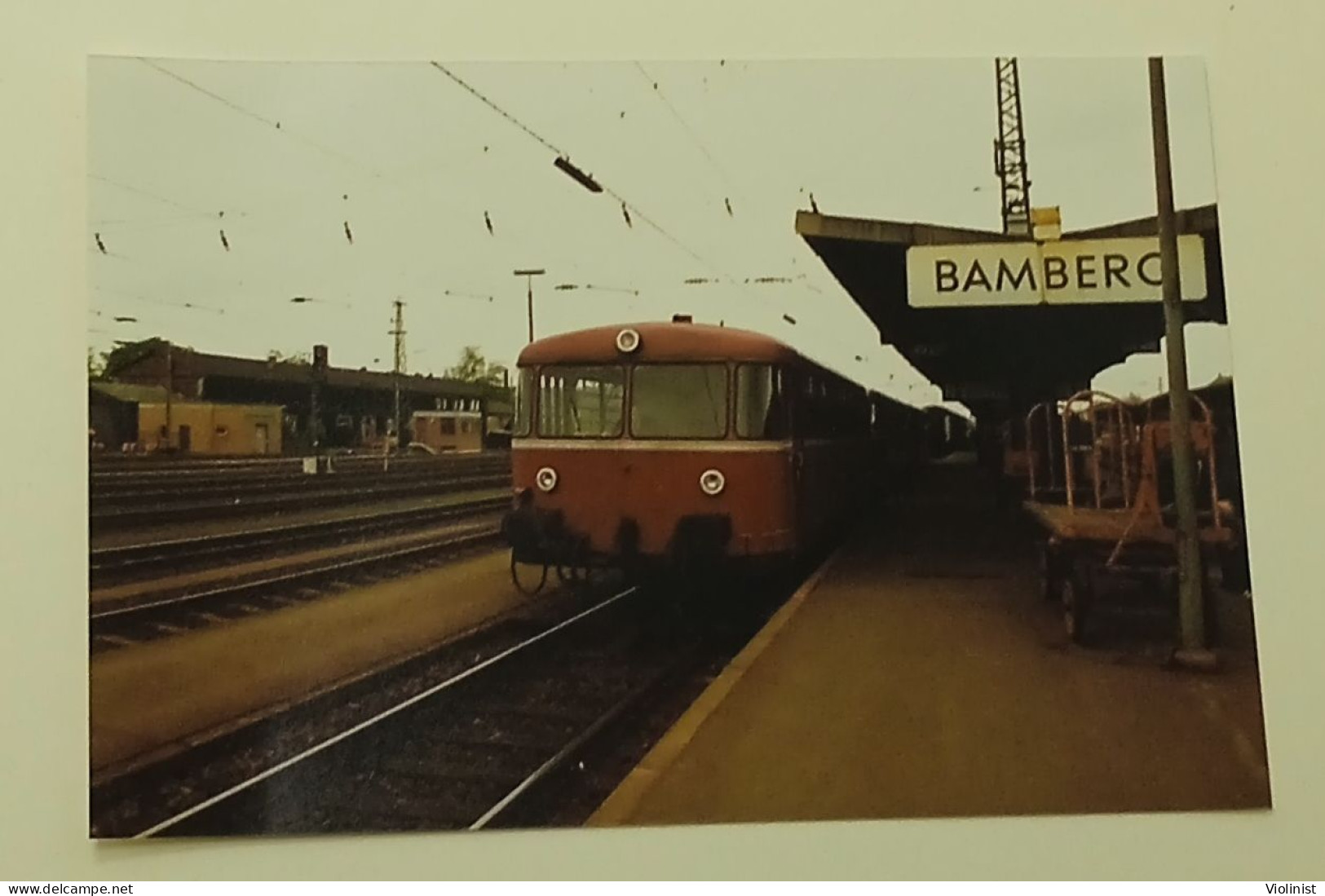 Train In Bamberg Station, Germany - Trains