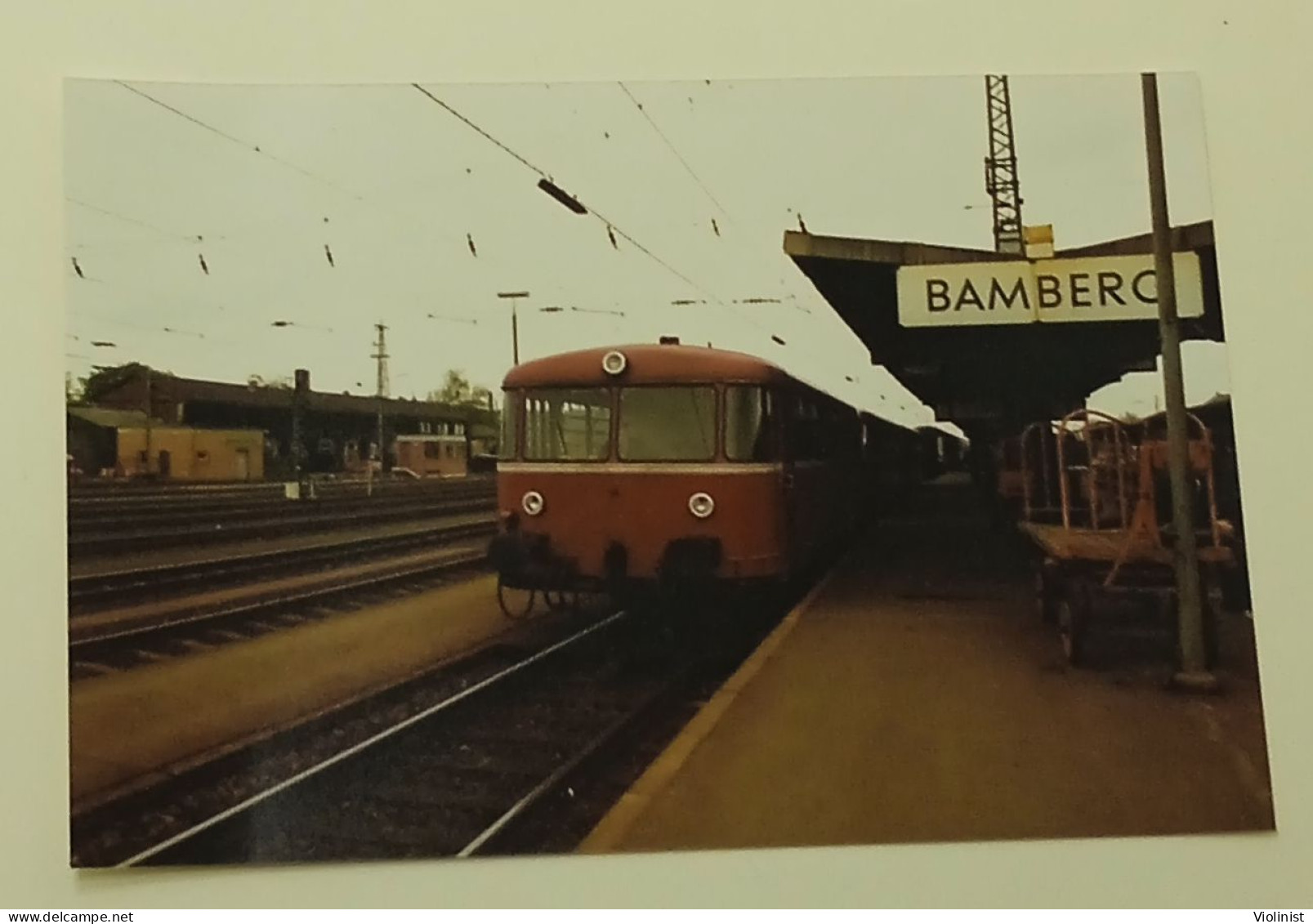 Train In Bamberg Station, Germany - Trains