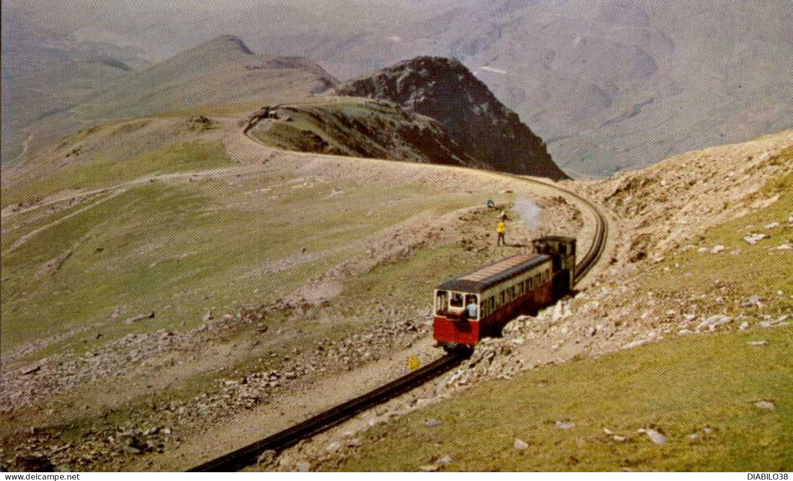 SNOWDON MOUNTAIN RAILWAY   ( PAYS DE GALLES ) - Trains