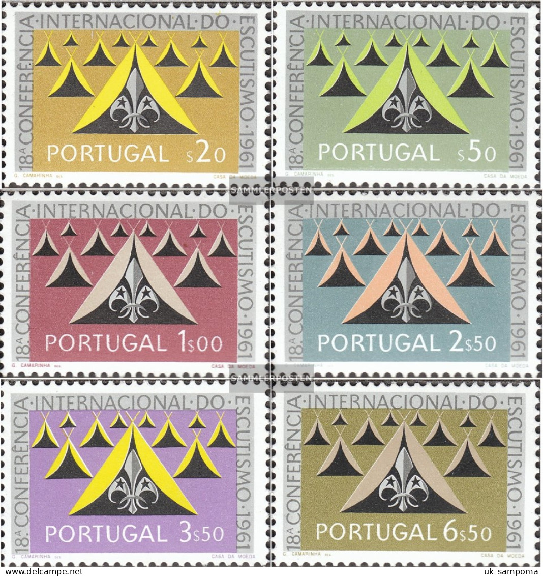 Portugal 917-922 (complete Issue) Unmounted Mint / Never Hinged 1962 Scouts - Ungebraucht