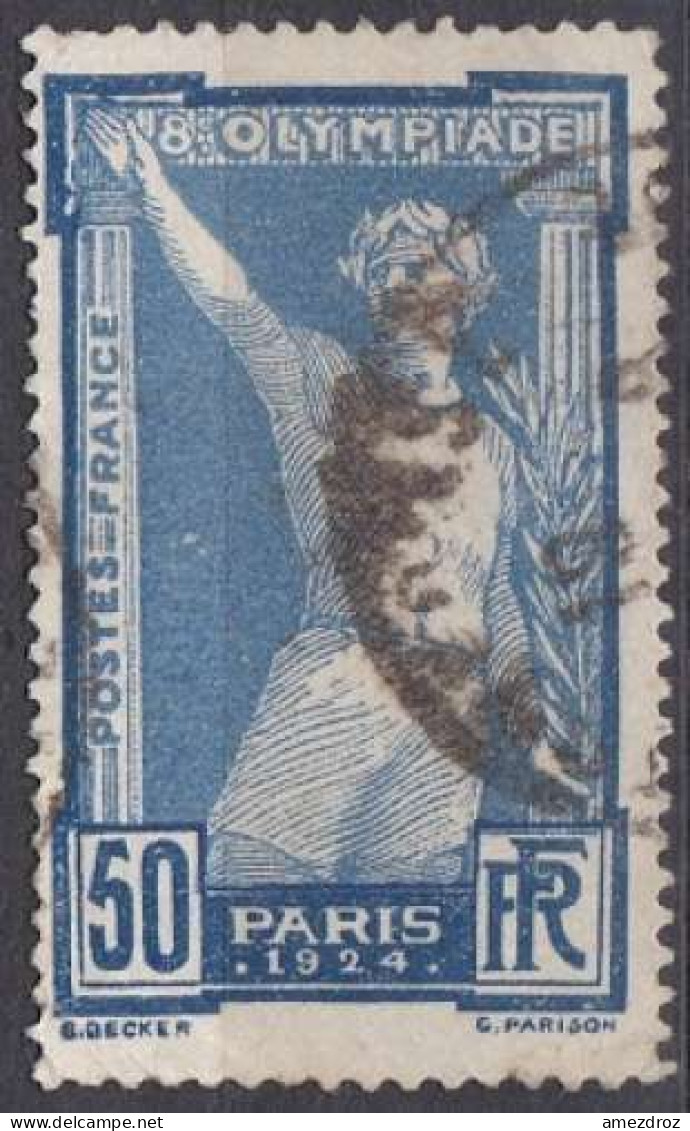France 1924 N° 186 Jeux Olympique De Paris (H36) - Usados