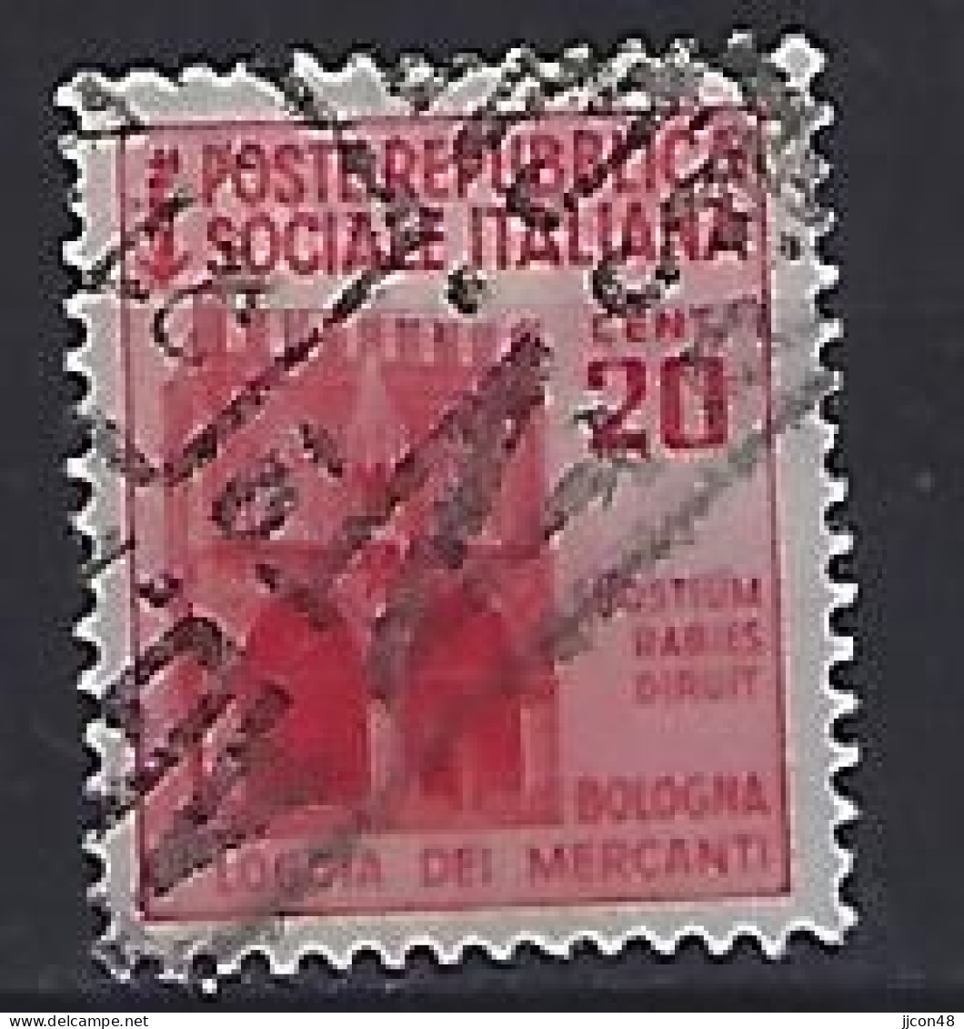 Italy 1944  Denkmaler (o) Mi.652 - Usados