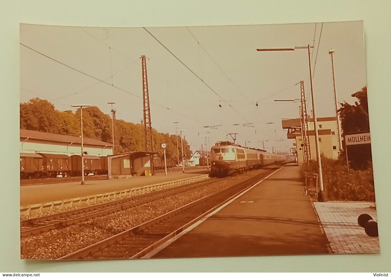 Train At Müllheim Station, Germany - Trains