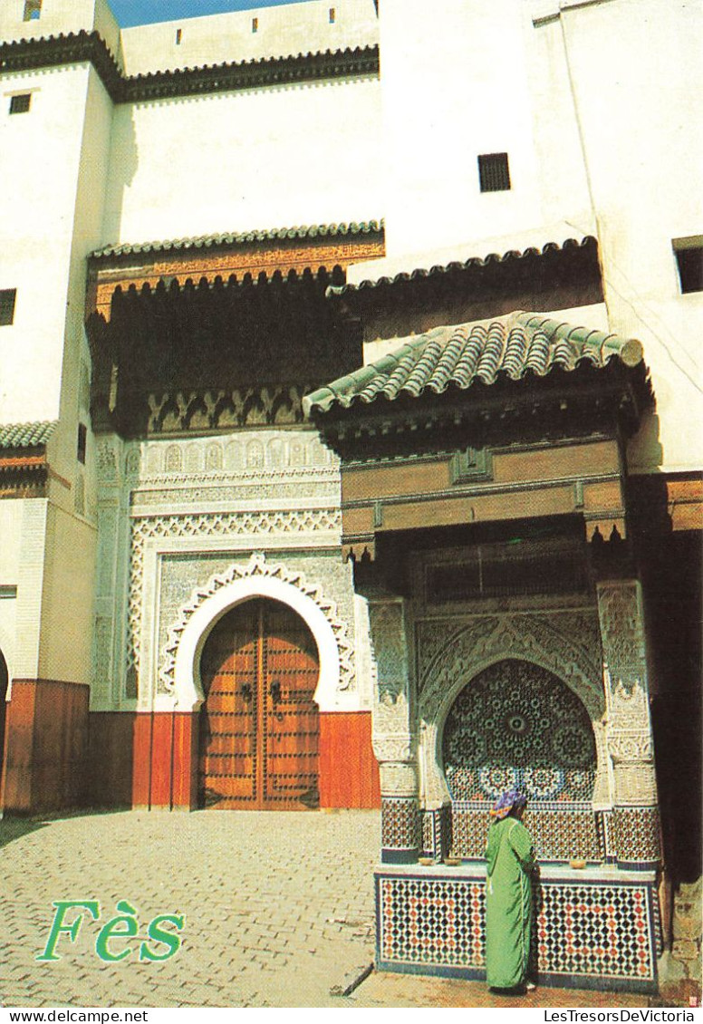 MAROC - Fès - La Place Nejjarine Avec Sa Magnifique Fontaine Récemment Restaurée - Carte Postale - Fez (Fès)