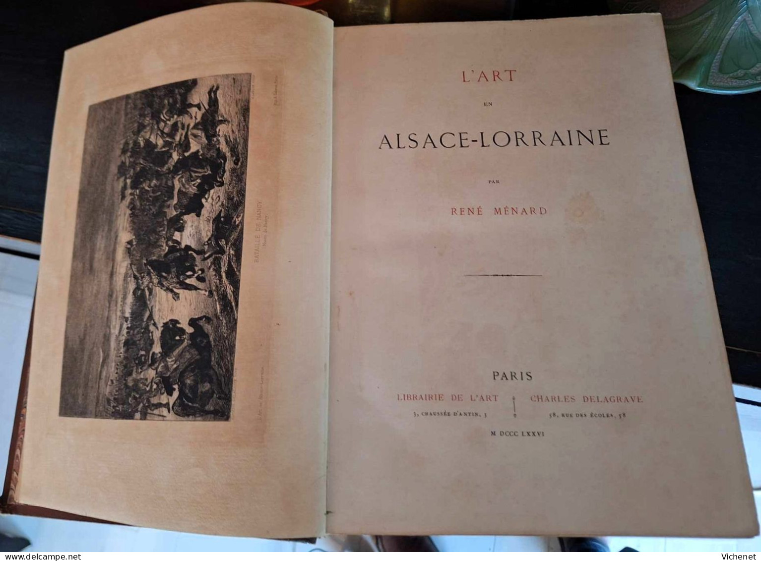 L'Art en Alsace Lorraine (par René Menard) -1876