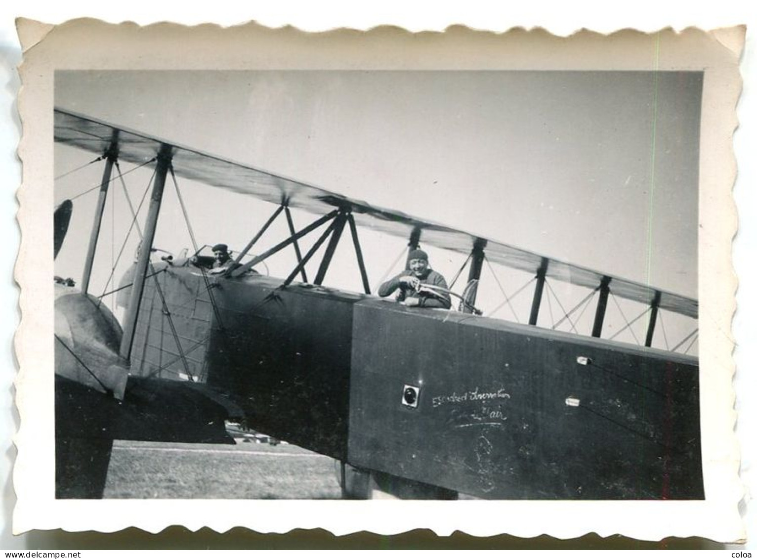 Trois Photographies Privées Avion Bombardier FARMAN F160 - Aviación