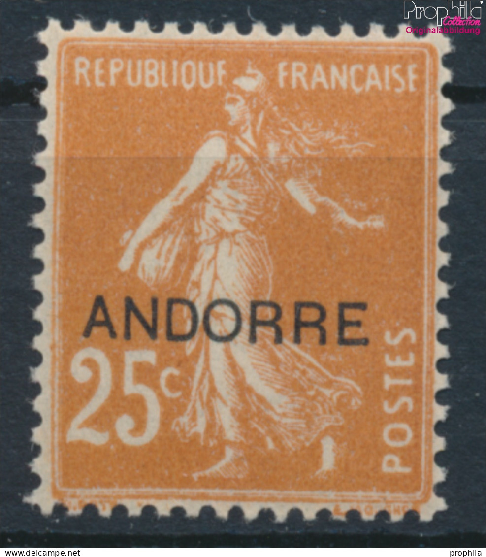 Andorra - Französische Post 9 Postfrisch 1931 Aufdruckausgabe (10368781 - Ungebraucht