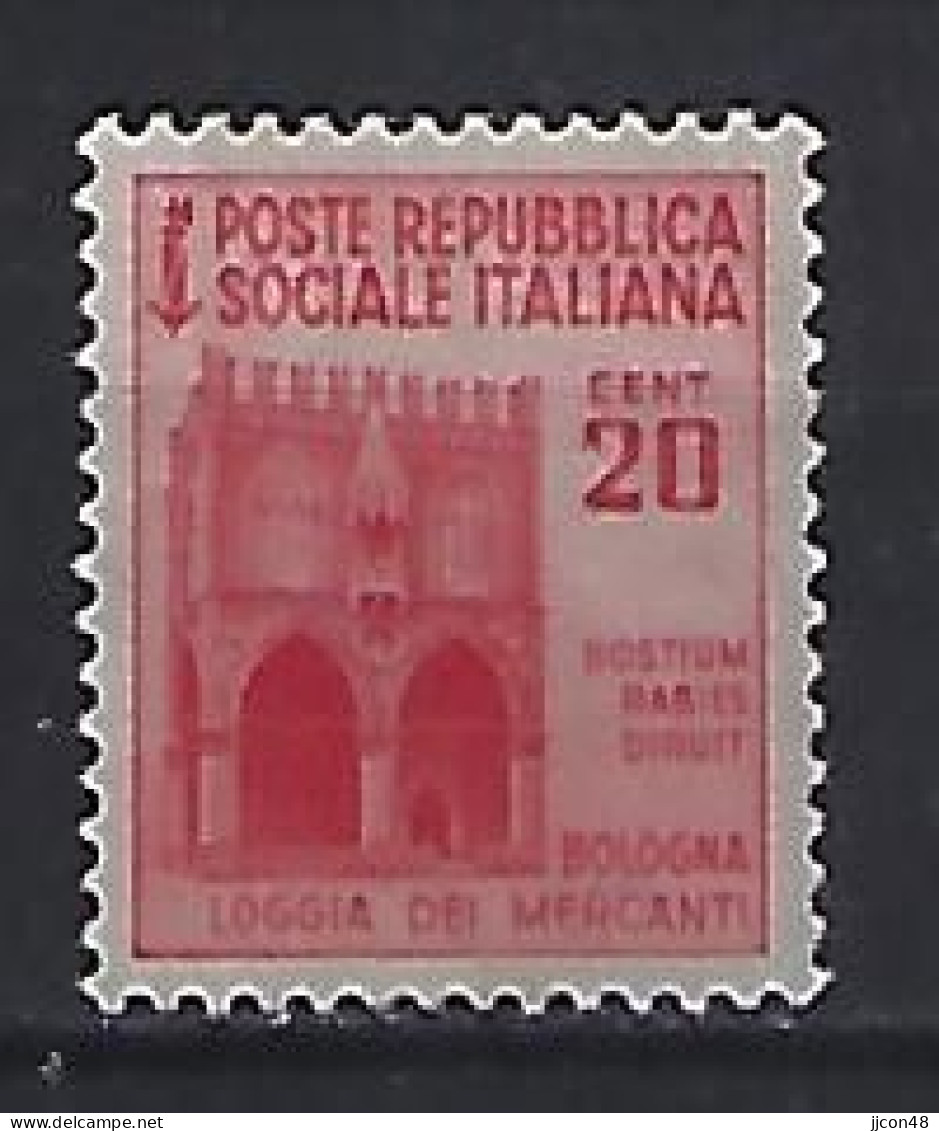 Italy 1944  Denkmaler (*) MNG  Mi.652 - Nuovi