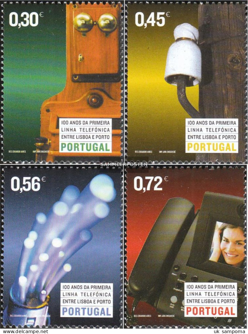 Portugal 2821-2824 (complete Issue) Unmounted Mint / Never Hinged 2004 Telefonverbindung - Ongebruikt