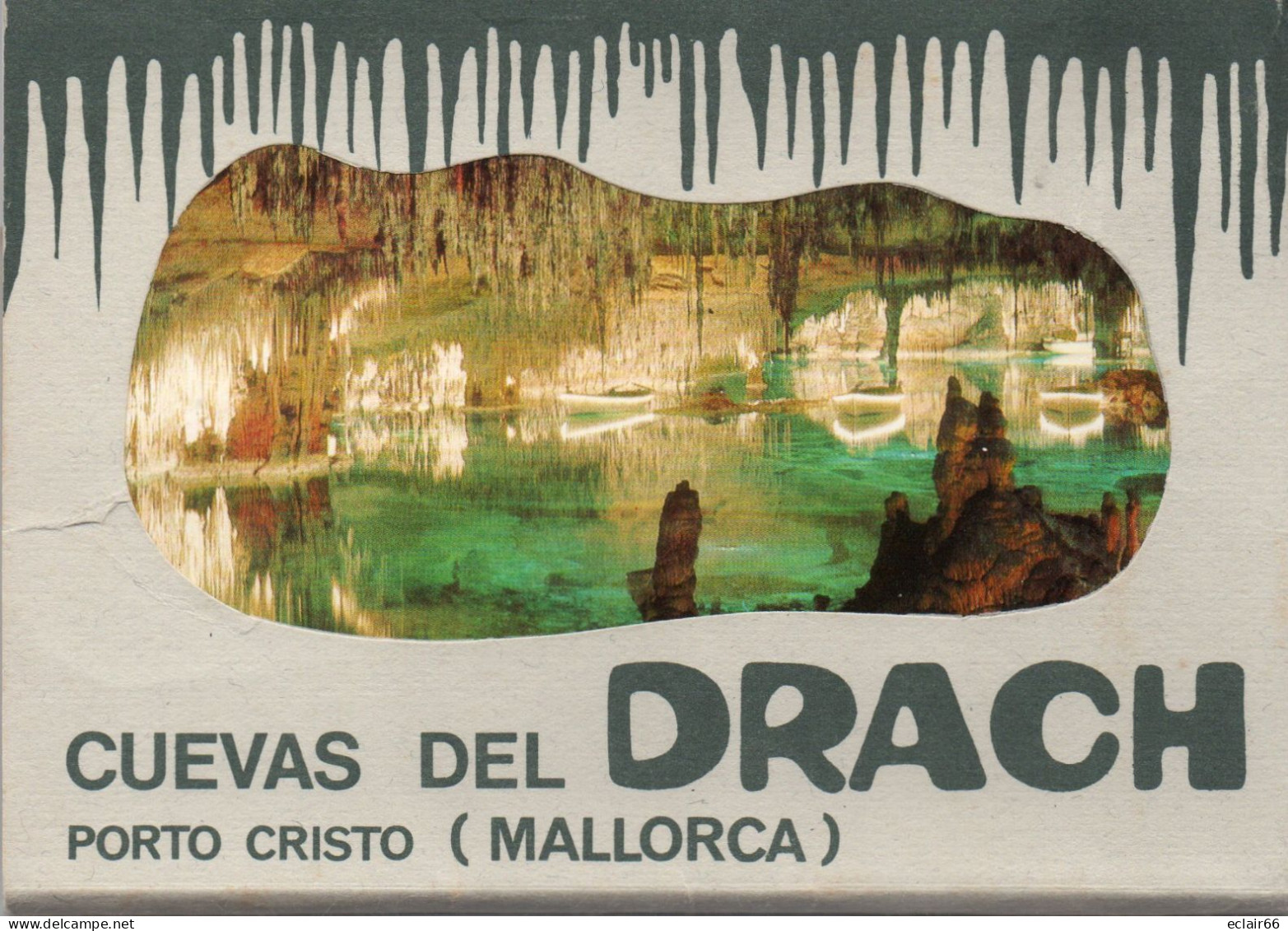 Leporello - Cuevas Del Drach - Porto Cristo (Mallorca) - (Baleares, Espana/Spain) - 10 Postcards - - Mallorca