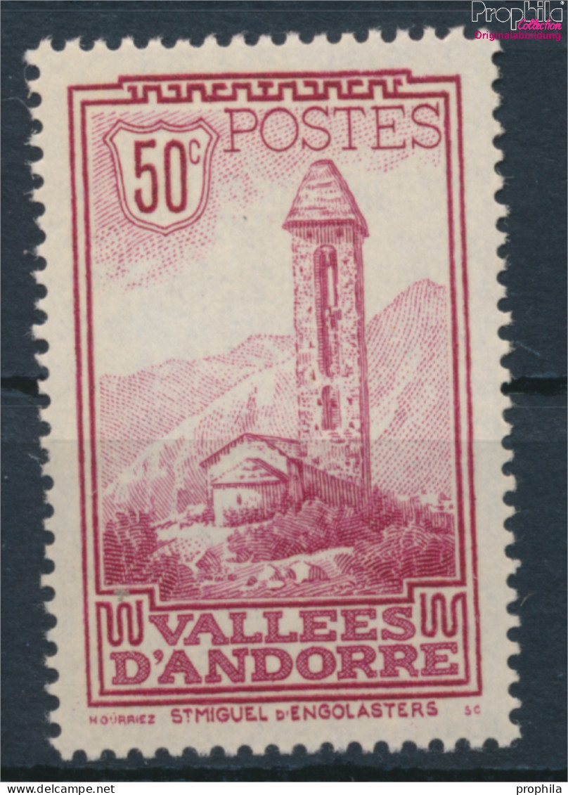 Andorra - Französische Post 35 Postfrisch 1932 Landschaften (10368775 - Ungebraucht