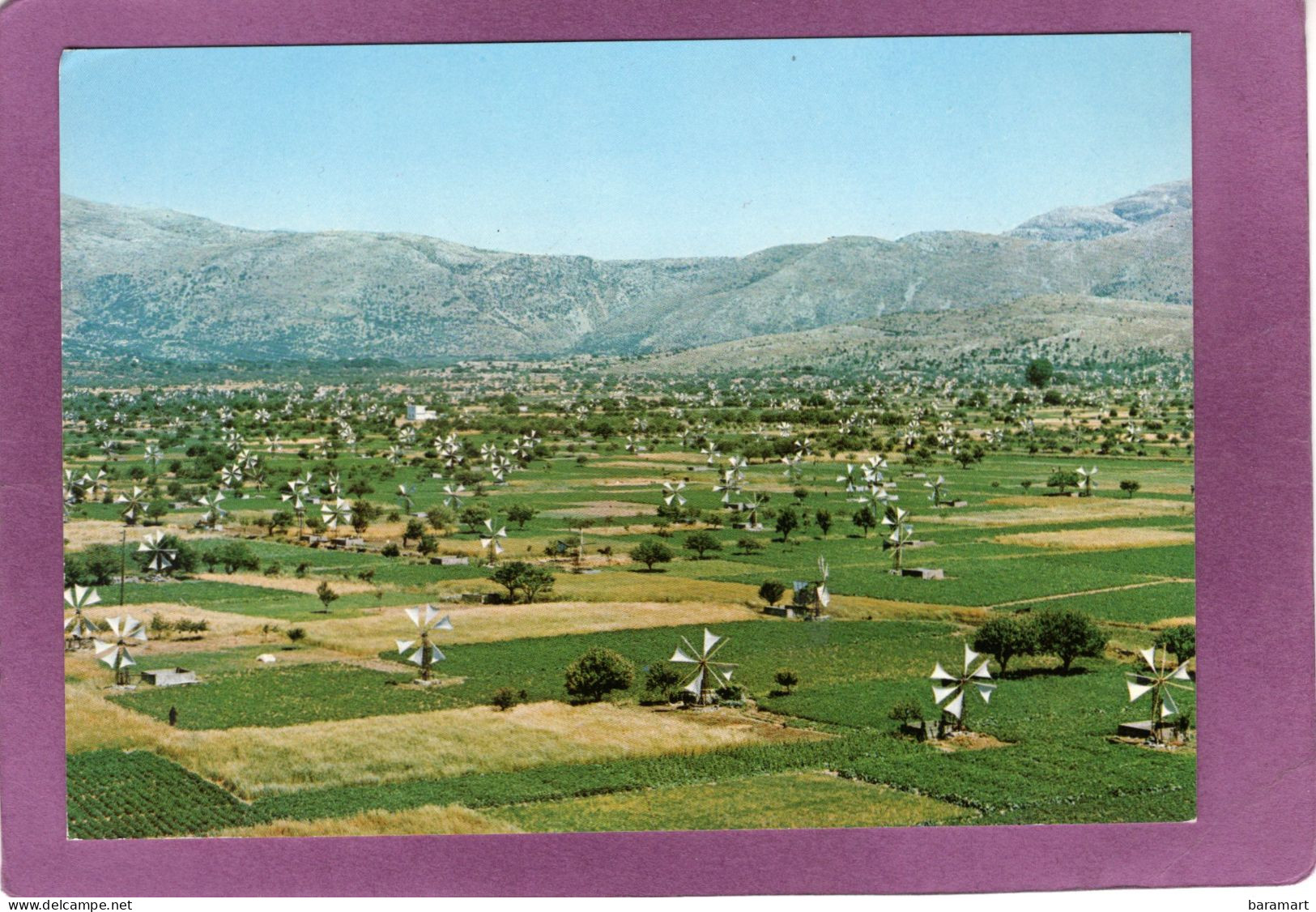 KPHTH  Οροπέδιον  Λασιθίου Ανεμόμυλοι  Crête Plateau De Lassithi  Moulins à Vent - Greece