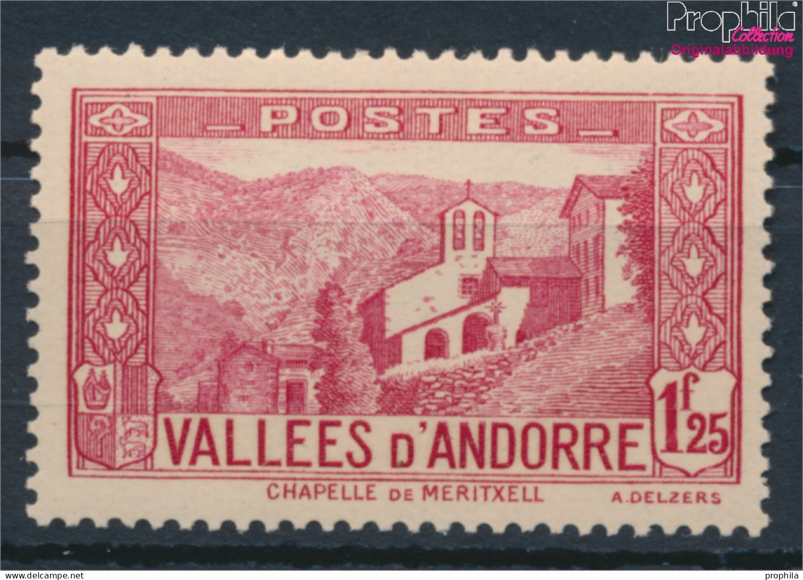 Andorra - Französische Post A40 Postfrisch 1932 Landschaften (10368414 - Nuevos