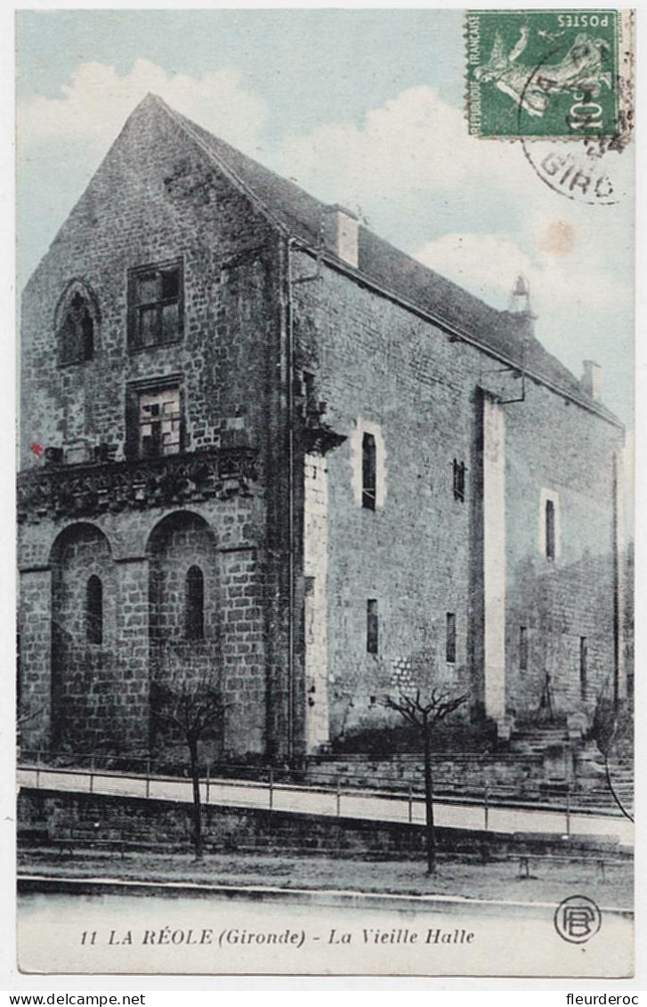 33 - B57455CPA - LA REOLE - La Vieille Halle - Bon état - GIRONDE - La Réole