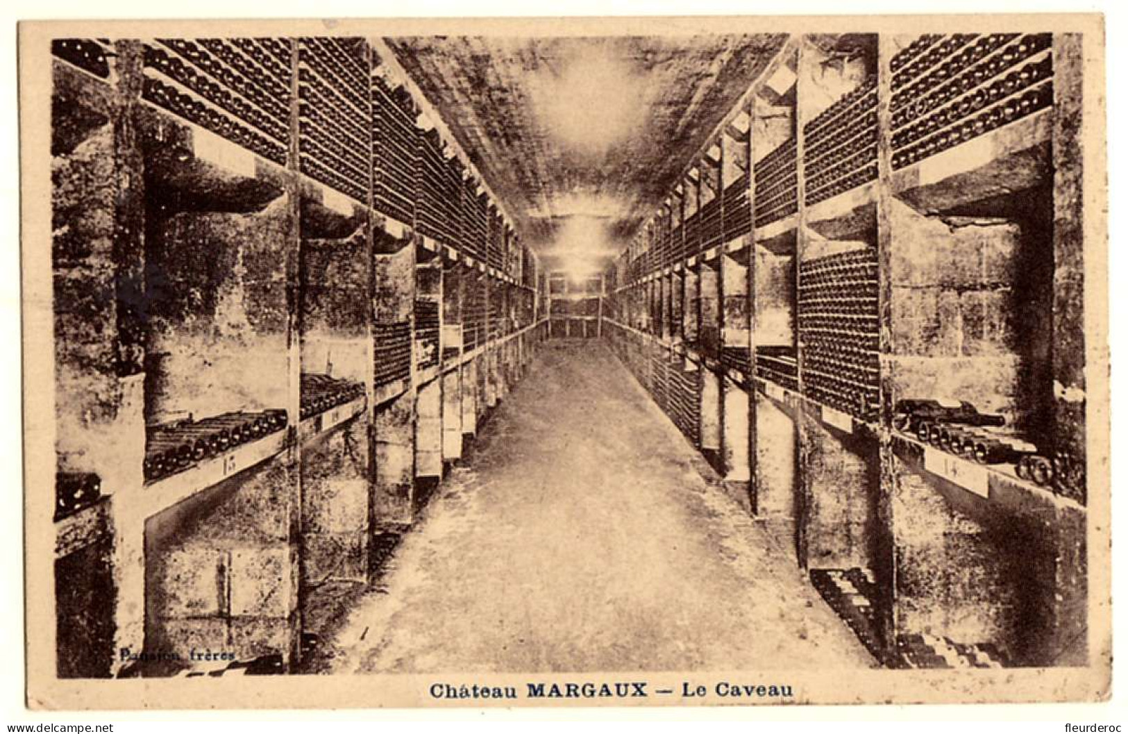 33 - B57316CPA - MARGAUX - Chateau Margaux - Le Caveau - Très Bon état - GIRONDE - Margaux