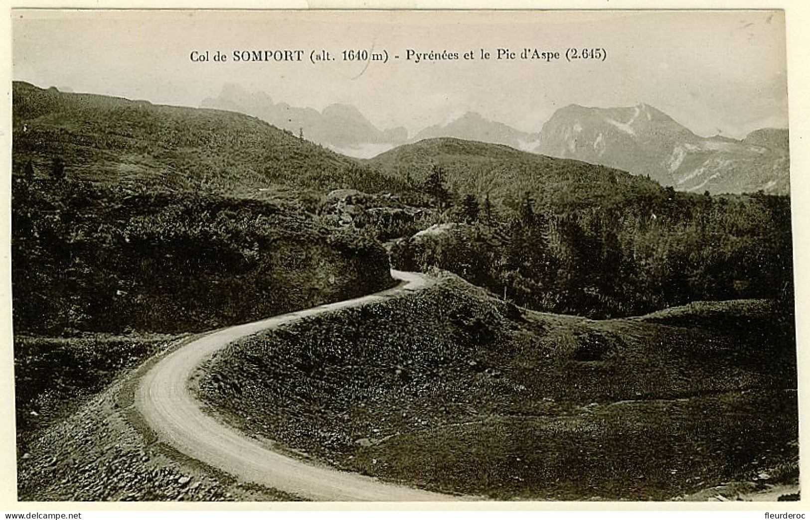 64 - BB53248CPA - Col Somport - Pic D'aspe - Parfait état - PYRENEES-ATLANTIQUES - Autres & Non Classés