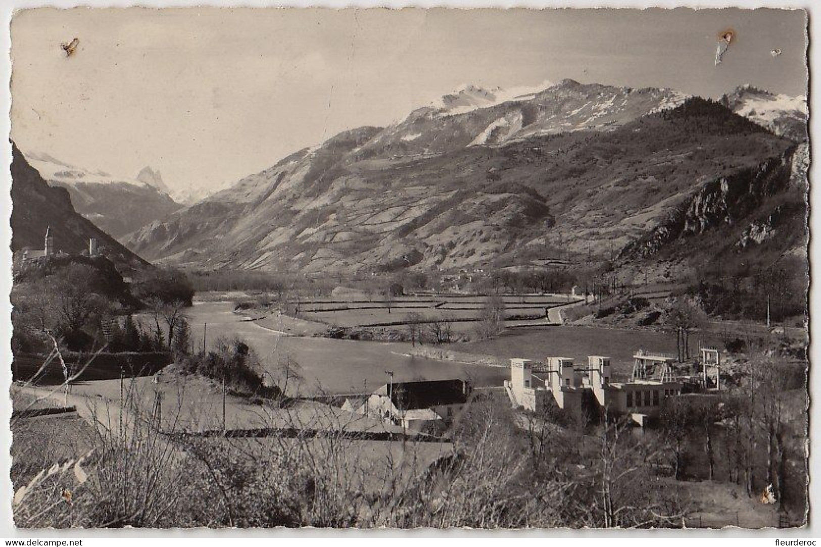 64 - B55895CPSM - CASTETS - OSSAU - Le Barrage - Le Pic - Assez Bon état - PYRENEES-ATLANTIQUES - Autres & Non Classés