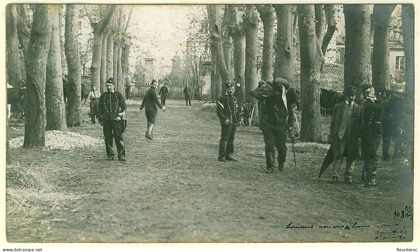 33 - CB52865CPA - LIBOURNE - Carte Photo - Cavalerie Militaire - Carte Pionnière - Très Bon état - GIRONDE - Libourne