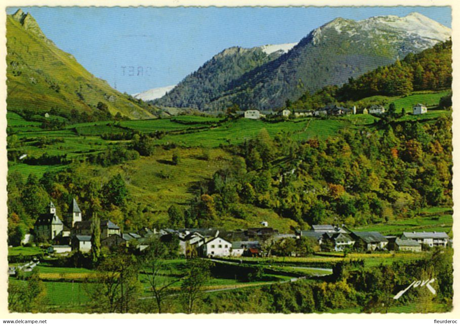 64 - CM53572CPM - BEOST - OSSAU - Village, église Et Château - Très Bon état - PYRENEES-ATLANTIQUES - Autres & Non Classés