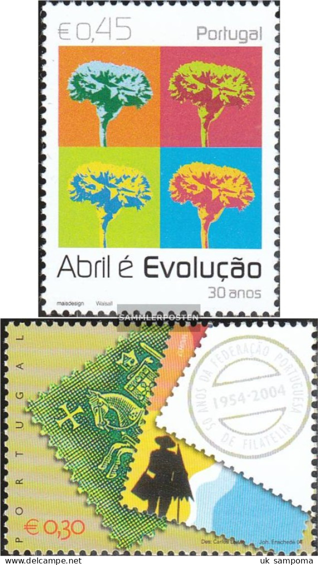 Portugal 2805,2839 (complete Issue) Unmounted Mint / Never Hinged 2004 Carnation Revolution, Philately - Neufs