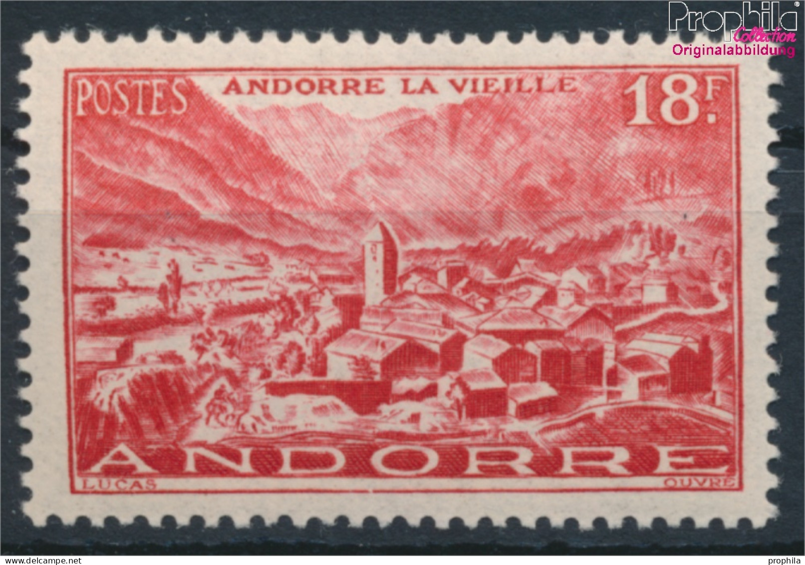 Andorra - Französische Post 133 Postfrisch 1944 Landschaften (10368762 - Ongebruikt