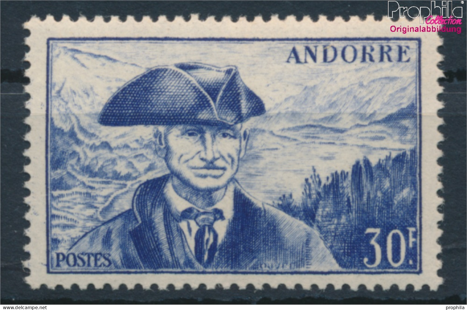 Andorra - Französische Post 138 Postfrisch 1944 Landschaften (10368399 - Nuovi