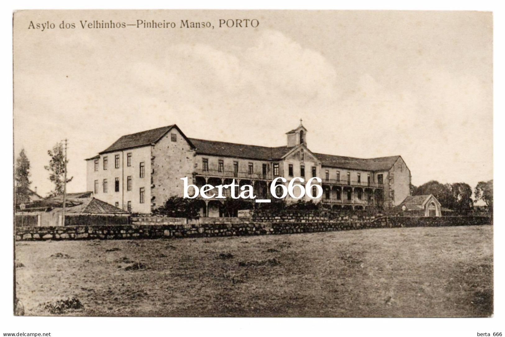 Porto * Avenida Da Boavista * Pinheiro Manso * Asilo Dos Velhinhos * Edição A.F. - Porto