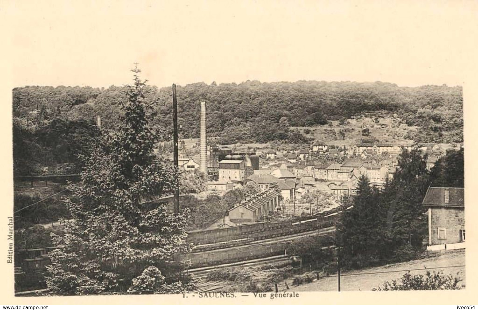 54   Bassin Minier De Longwy  -  Saulnes - Vue Générale - Longwy