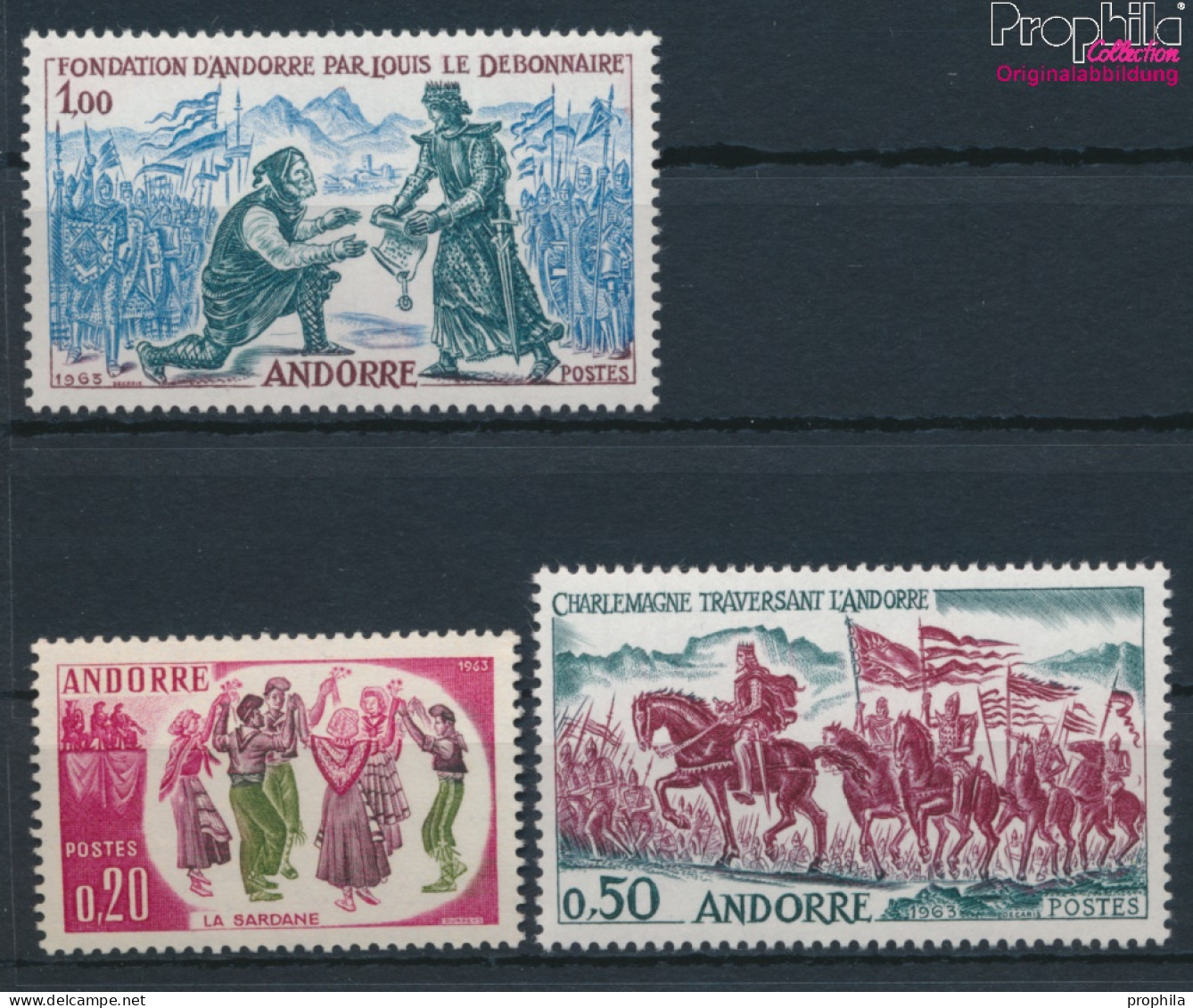 Andorra - Französische Post Postfrisch Geschichtsbilder 1963 Geschichtsbilder  (10368756 - Neufs