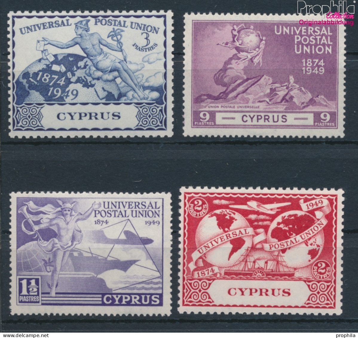 Zypern Postfrisch UPU 1949 UPU  (10368522 - Cyprus (...-1960)