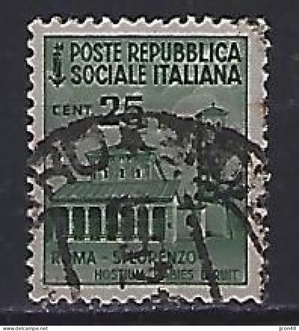 Italy 1944  Denkmaler (o) Mi.654 - Usati