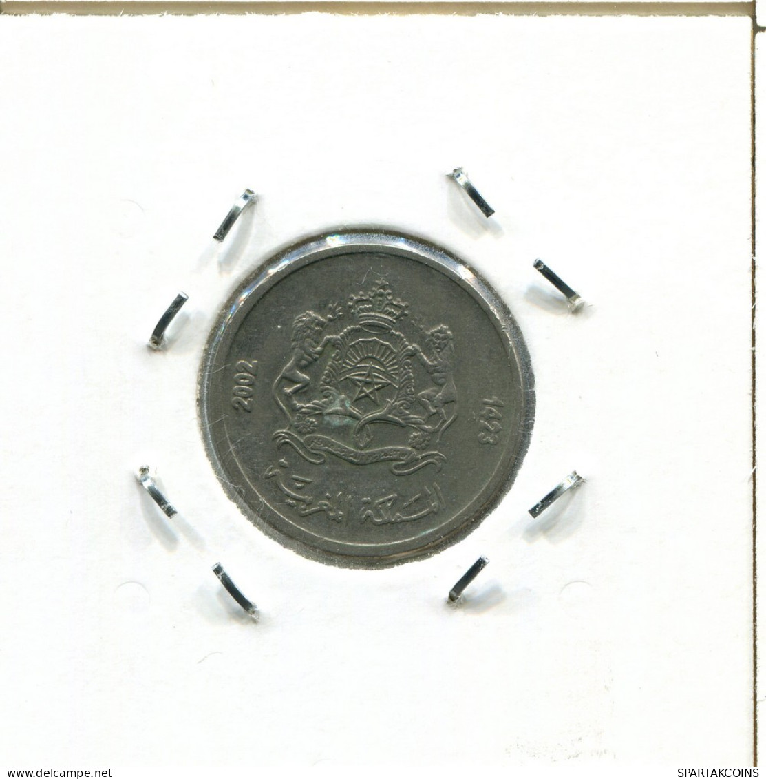 1/2 DIRHAM 2002 MARRUECOS MOROCCO Moneda #AS089.E.A - Marocco