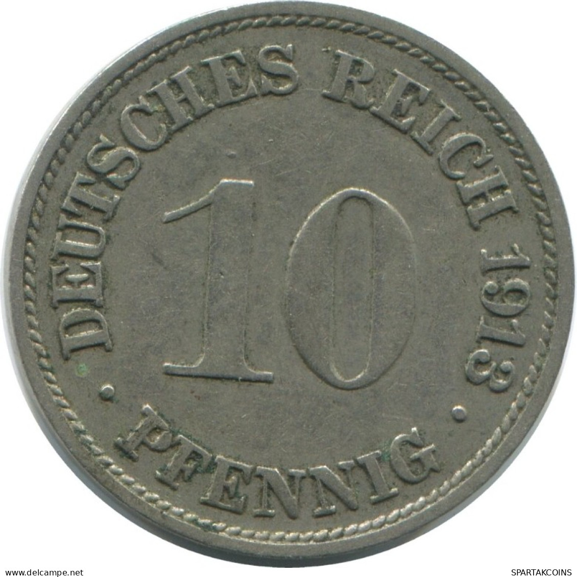 10 PFENNIG 1913 G ALLEMAGNE Pièce GERMANY #AE547.F.A - 10 Pfennig