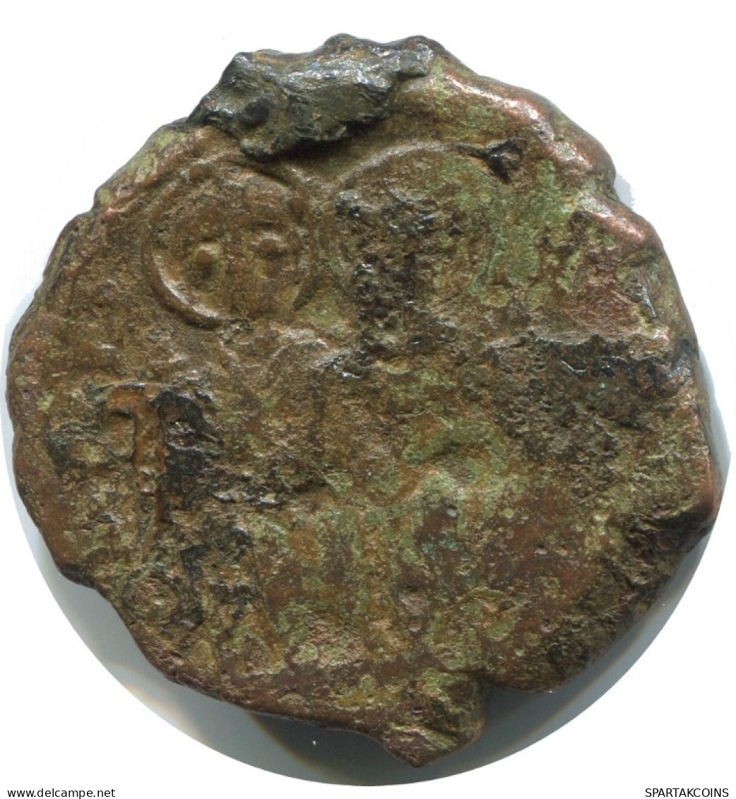FLAVIUS JUSTINUS II FOLLIS Antiguo BYZANTINE Moneda 12.7g/31mm #AB278.9.E.A - Byzantine