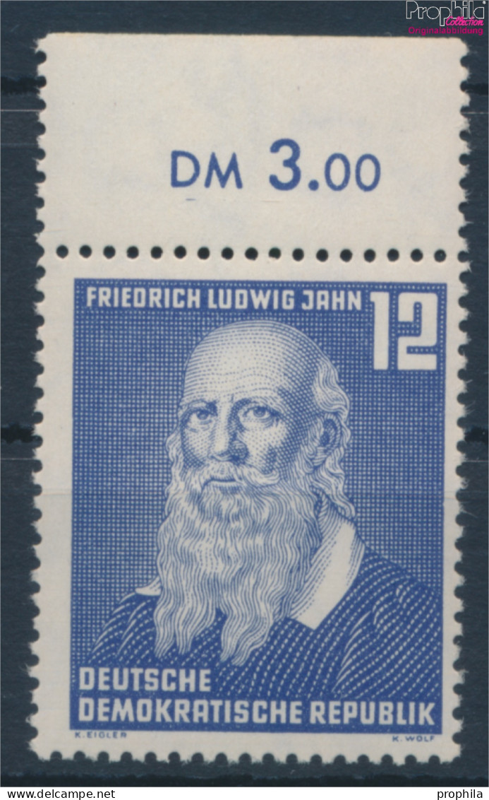 DDR 317 (kompl.Ausg.) Postfrisch 1952 100.Todestag Von Jahn (10393866 - Neufs