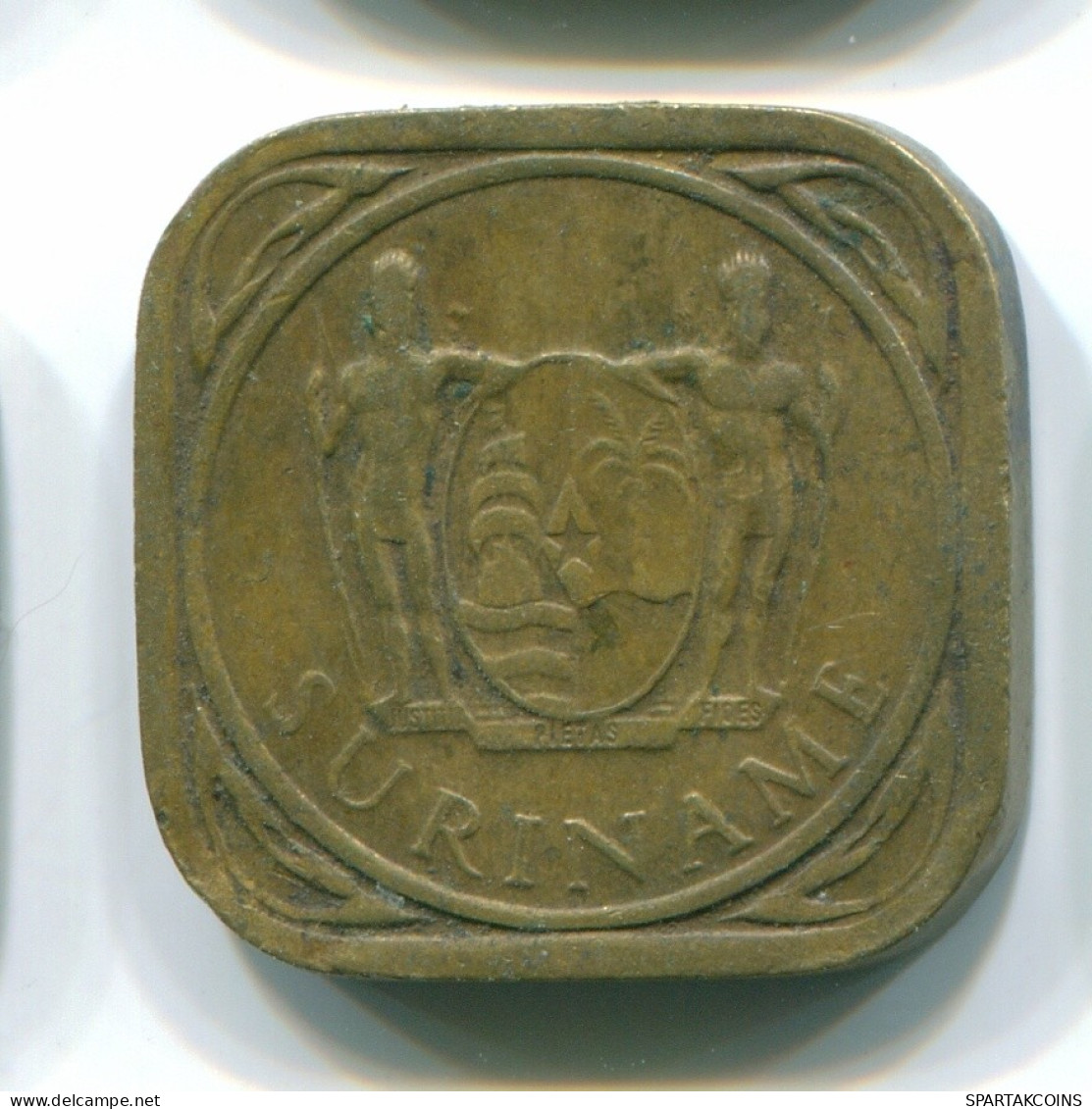 5 CENTS 1966 SURINAM NIEDERLANDE Nickel-Brass Koloniale Münze #S12738.D.A - Surinam 1975 - ...