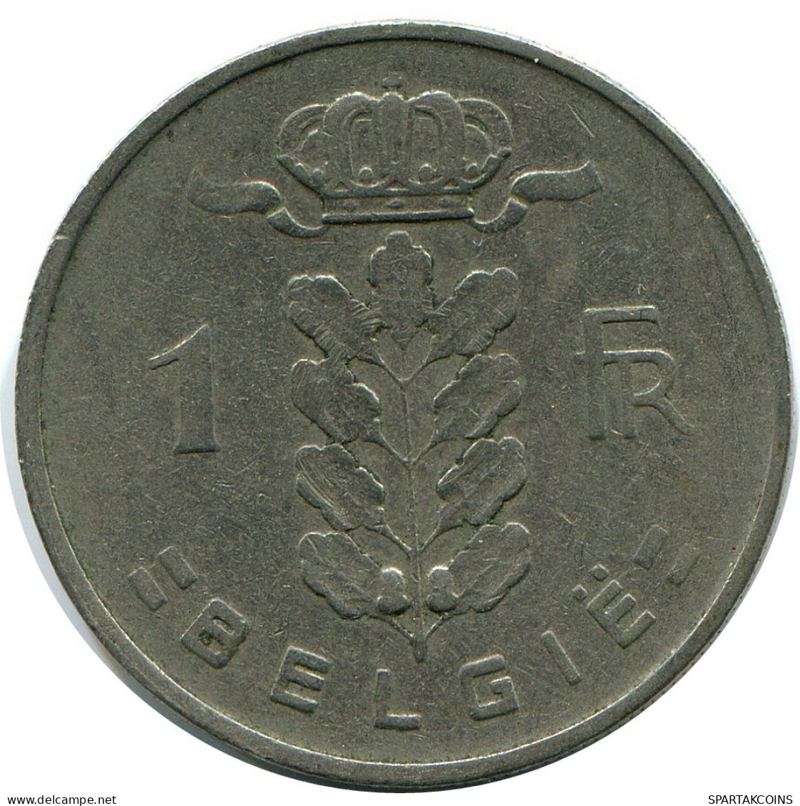 1 FRANC 1950 DUTCH Text BELGIUM Coin #AZ342.U.A - 1 Franc