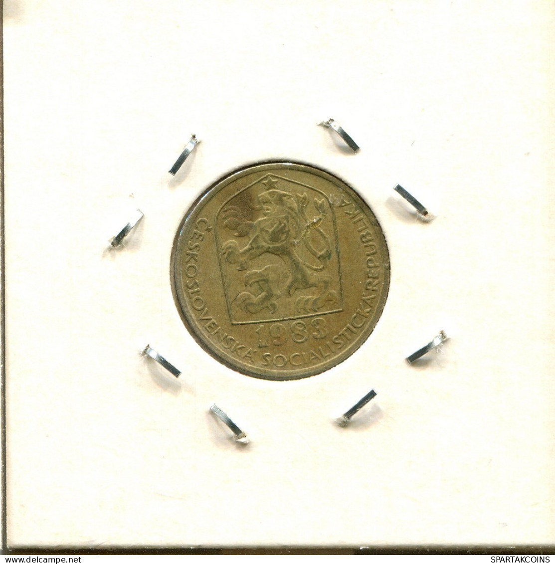20 HALERU 1983 TSCHECHOSLOWAKEI CZECHOSLOWAKEI SLOVAKIA Münze #AZ950.D.A - Tsjechoslowakije