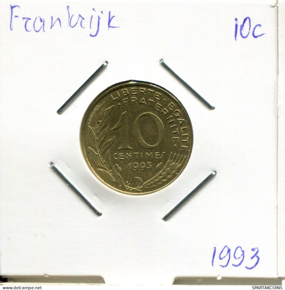 10 CENTIMES 1993 FRANCE Coin French Coin #AM834.U.A - 10 Centimes
