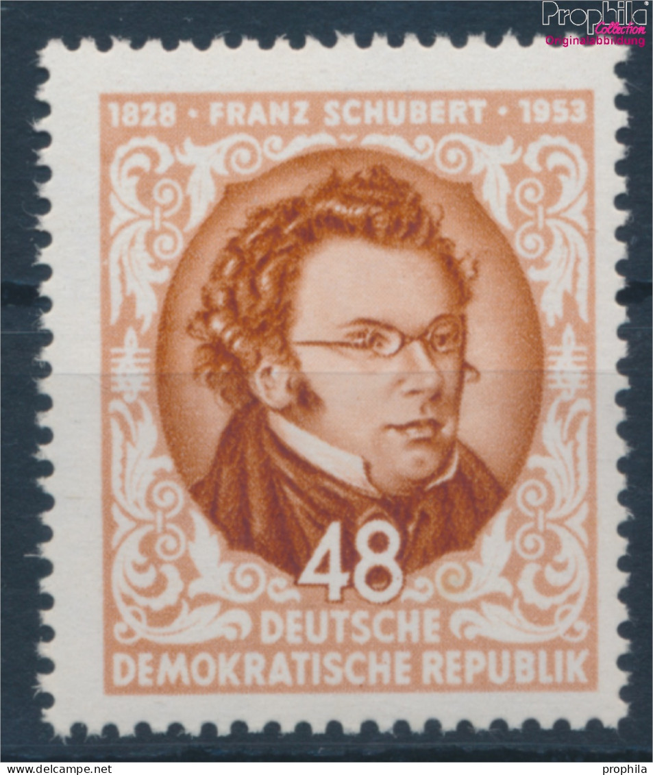 DDR 404 (kompl.Ausg.) Postfrisch 1953 125.Todestag Von Schubert (10351606 - Nuevos