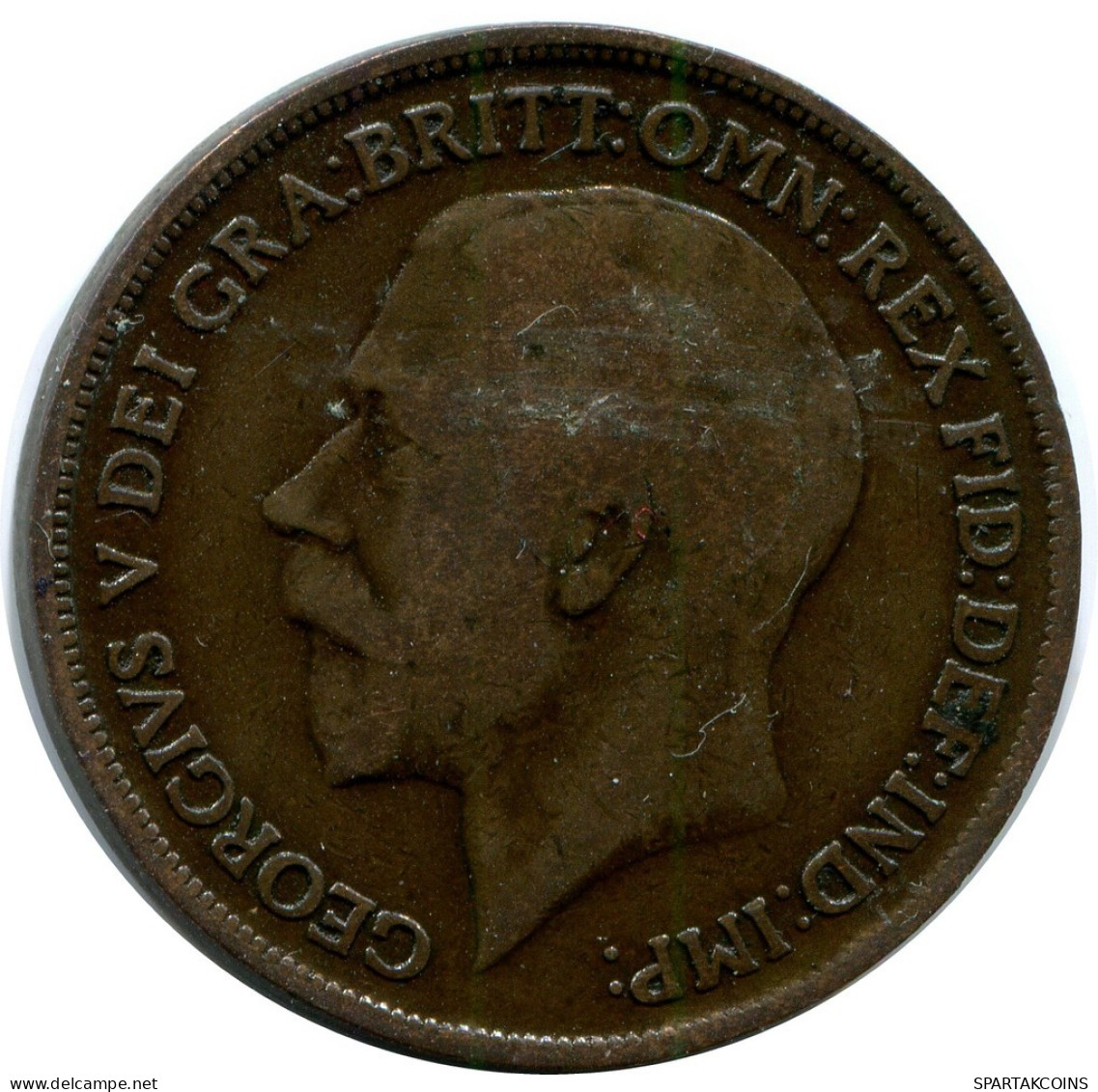 PENNY 1914 UK GBAN BRETAÑA GREAT BRITAIN Moneda #AZ703.E.A - D. 1 Penny
