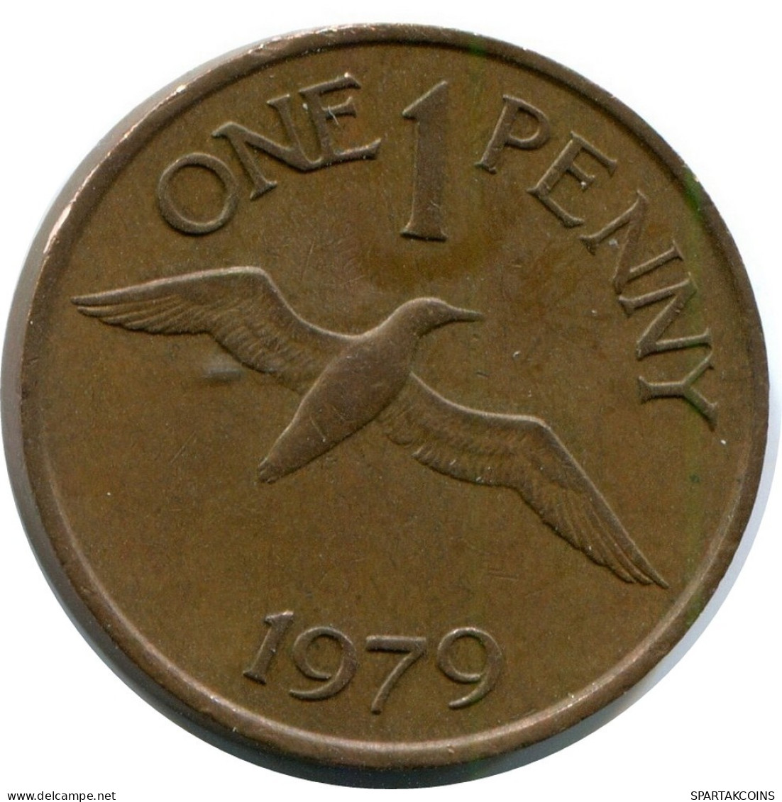 1 PENNY 1979 GUERNSEY Moneda #AX905.E.A - Guernsey