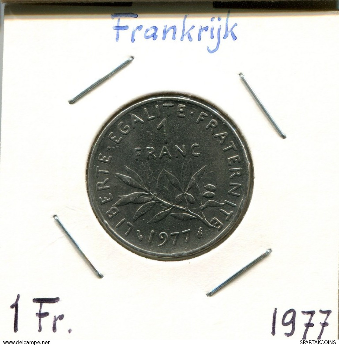 1 FRANC 1977 FRANCE Coin French Coin #AM320.U.A - 1 Franc