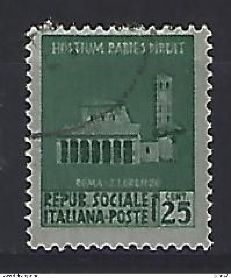 Italy 1944  Denkmaler (o) Mi.655 - Oblitérés