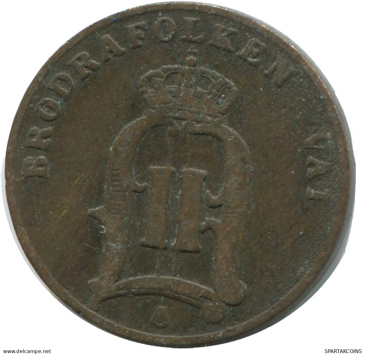 1 ORE 1884 SUECIA SWEDEN Moneda #AD410.2.E.A - Svezia