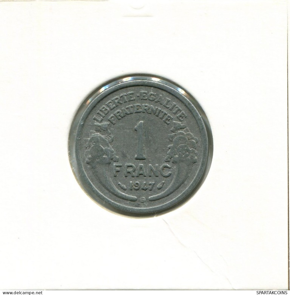 1 FRANC 1947 B FRANCIA FRANCE Moneda #AK564.E.A - 1 Franc