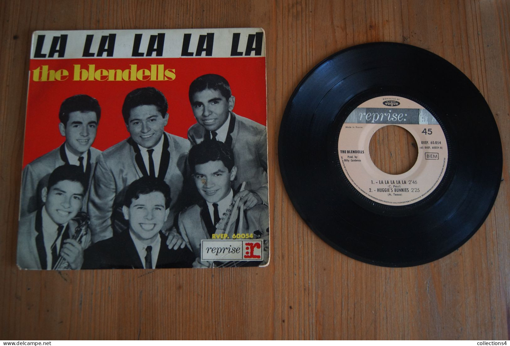 THE BLENDELLS LA LA LA LA LA THE LIFE GUARDS RARE  EP 1965 ROCK SURF - 45 Toeren - Maxi-Single