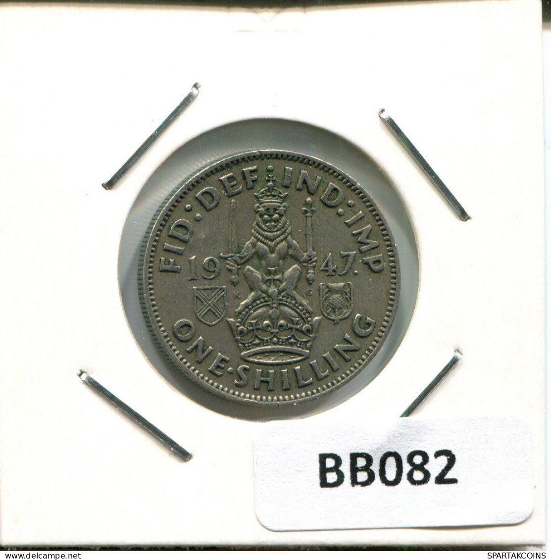 SHILLING 1947 UK GREAT BRITAIN Coin #BB082.U.A - I. 1 Shilling