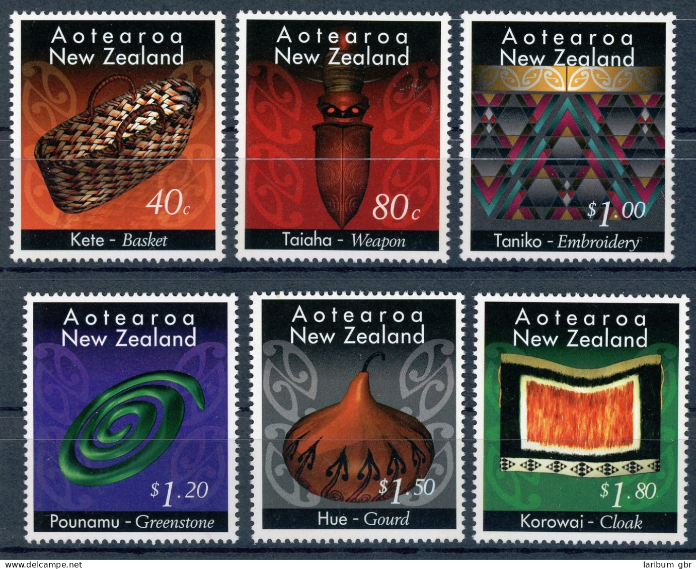 Neuseeland 1481-1486 Postfrisch Kunst #IM227 - Andere & Zonder Classificatie
